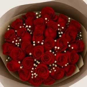 Buquê de 30 Rosas Vermelha