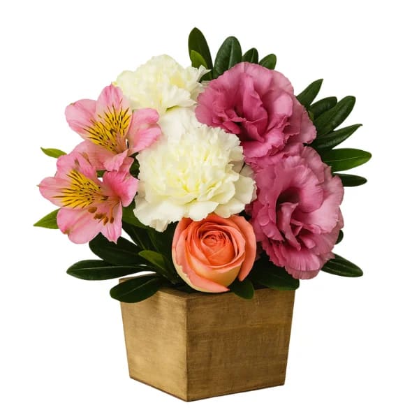 Arranjo de Flores Rosada